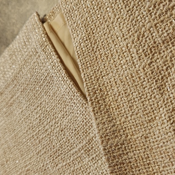 Boden Beige Textured Pencil Skirt Size 8 - Picture 5 of 5